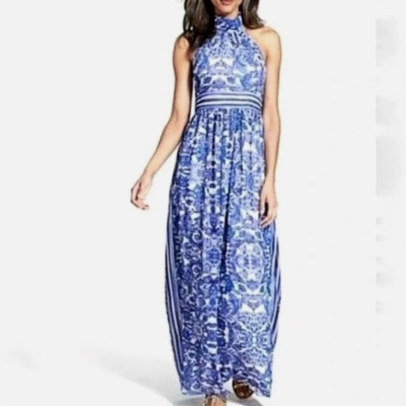 Eliza J Dresses & Skirts - Eliza J Halter Maxi Dress